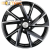 Khomen KHW 1714 7x17 5*112 ET49 DIA57.1 Black-FP Литой