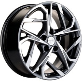 Khomen KHW 1716 7x17 5*112 ET45 DIA57.1 Gray-FP Литой