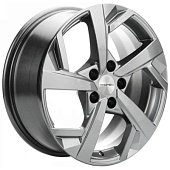 Khomen KHW 1712 7x17 5*108 ET50 DIA63.3 Gray Литой