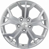 Khomen KHW 1715 7x17 5*112 ET54 DIA57.1 F-Silver-FP Литой