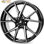 Alutec ADX.01 8.5x19 5*112 ET40 DIA70.1 Black front polished Литой