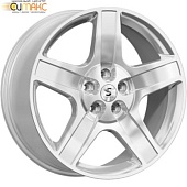K&K КР008 8.5x20 5*114.3 ET43 DIA67.1 Elite silver Литой
