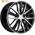 Khomen KHW 1807 8x18 5*108 ET47 DIA60.1 Black-FP Литой