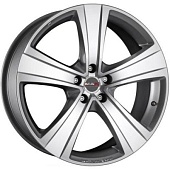 MAK Fuoco 5 8.5x19 5*112 ET45 DIA76.1 Hyper Silver Литой