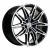 Khomen KHW 1904 8.5x19 5*114.3 ET45 DIA67.1 Black-FP Литой