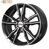iFree Икигай 6.5x16 5*100 ET35 DIA67.1 Блэк Джек Литой