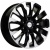 Khomen KHW 2010 8x20 6*139.7 ET30 DIA106.1 Black-FP Литой