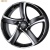Alutec Shark 7x16 5*108 ET48 DIA70.1 Racing black front polished Литой
