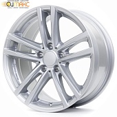 Rial X10 7.5x17 5*120 ET32 DIA72.6 Polar Silver Литой