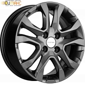 Khomen KHW 1503 6x15 4*100 ET40 DIA60.1 Gray Литой