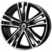 K&K Атлас 8.5x20 5*120 ET45 DIA64.1 Алмаз черный Литой