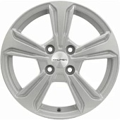 Khomen KHW 1502 6x15 4*100 ET45 DIA56.6 F-Silver Литой