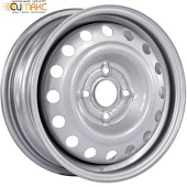 Trebl 53A45R 5.5x14 4*100 ET45 DIA54.1 Silver Штампованный