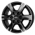 Alutec Titan 8x18 6*114.3 ET45 DIA66.1 Diamond Black Front Polished Литой
