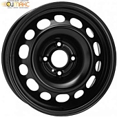 KFZ 6666 6.5x16 4*100 ET37 DIA60.1 Black Штампованный