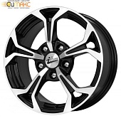 iFree Эрнесто 6.5x15 5*112 ET35 DIA66.6 Блэк Джек Литой