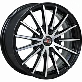 Alcasta M60 6.5x16 5*110 ET38 DIA65.1 BKF Литой
