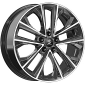 K&K КР012 7x18 5*108 ET38 DIA60.1 Алмаз черный Литой