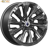 K&K Галего 7.5x19 5*114.3 ET40 DIA60.1 Черный Литой