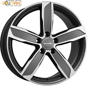 MAK Stadt 8x18 5*112 ET50 DIA57.1 Gunmetal Mirror Face Литой
