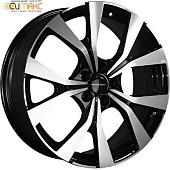 Khomen KHW 1906 7x19 5*108 ET45 DIA65.1 BKF Литой