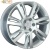 Replay FD90 7.5x17 5*108 ET52.5 DIA63.3 Silver Литой