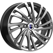 K&K Мейола 6x15 4*100 ET46 DIA54.1 Дарк платинум Литой