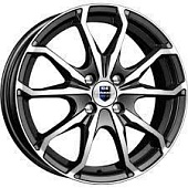 K&K Brent 6x16 4*100 ET40 DIA67.1 Алмаз черный Литой