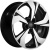 Khomen KHW 1724 7x17 5*114.3 ET45 DIA66.1 Black-FP Литой Khomen KHW 1724 7x17 5*114.3 ET45 DIA66.1 Black-FP Литой
