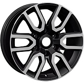 Khomen KHW 1723 8x17 6*139.7 ET45 DIA93.1 Black-FP Литой