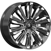 Скад Humber 8x20 5*112 ET33 DIA66.6 Алмаз черный Литой