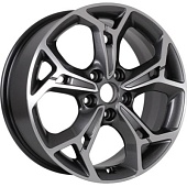 Khomen KHW 1702 7x17 5*114.3 ET46 DIA67.1 Gray-FP Литой
