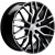 Khomen KHW 2005 8.5x20 5*120 ET45.5 DIA62.5 Black-FP Литой