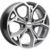 Carwel Синтур 7x17 5*114.3 ET46 DIA67.1 AGR Литой
