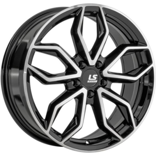 LS FlowForming RC104 7.5x18 5*112 ET40 DIA66.6 BKF Литой