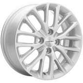 Khomen KHW 1506 6x15 4*100 ET40 DIA60.1 F-Silver Литой
