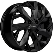 Khomen KHW 1508 6x15 4*100 ET39 DIA56.6 Black Литой