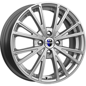 K&K Меандр 6x15 4*100 ET45 DIA67.1 Сильвер Литой