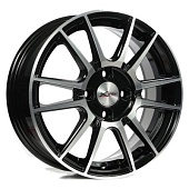 X'trike X-127 6x15 4*114.3 ET44 DIA67.1 BKFP Литой