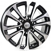 RST R117 7.5x17 6*139.7 ET25 DIA106.1 BKFP Литой