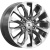 K&K КР007 8x20 6*139.7 ET60 DIA95.1 Diamond gloss graphite Литой