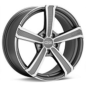 OZ Montecarlo HLT 9.5x20 5*112 ET33 DIA79 Matt Dark Graphite Diamond Cut Литой