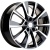 Khomen KHW 1802 7x18 5*114.3 ET45 DIA60.1 Black-FP Литой