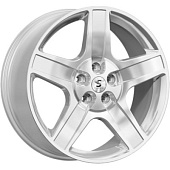 K&K КР008 8.5x20 5*120 ET45.5 DIA62.5 Elite silver Литой