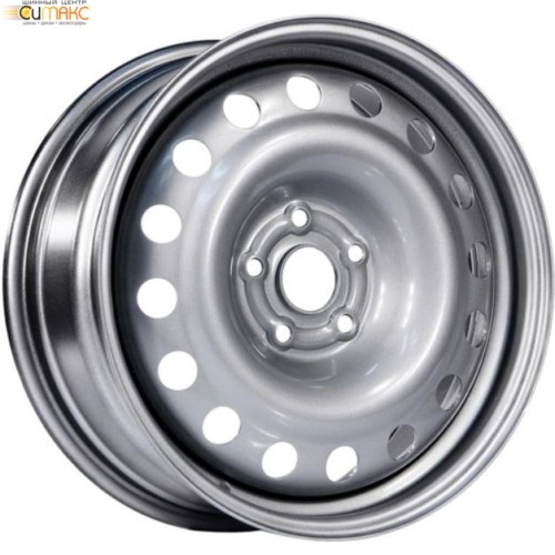 Trebl 5015T 6x15 4*100 ET48 DIA54.1 Silver Штампованный