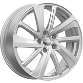 K&K KC1111 7x18 5*114.3 ET33 DIA67.1 Сильвер Литой