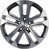 Khomen KHW 1803 7x18 5*114.3 ET48.5 DIA67.1 Dark Chrome Литой