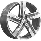 K&K КР004 7.5x19 5*114.3 ET53 DIA67.1 Diamond gloss graphite Литой