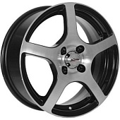 X'trike X-118 6x15 4*100 ET35 DIA67.1 BKFP Литой