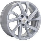 Khomen KHW 1714 7x17 5*112 ET40 DIA57.1 F-Silver Литой